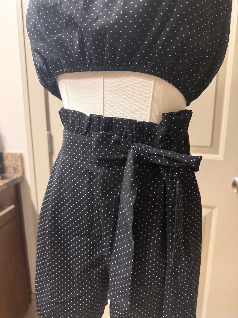 POLKA DOT MATCHING SET - Picture 2 of 2